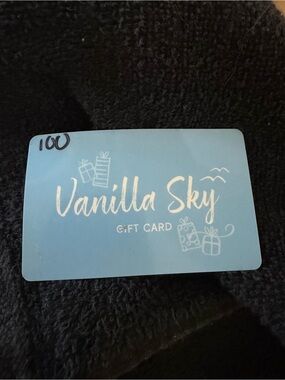 Vanilla Sky Gift Card - Light Blue